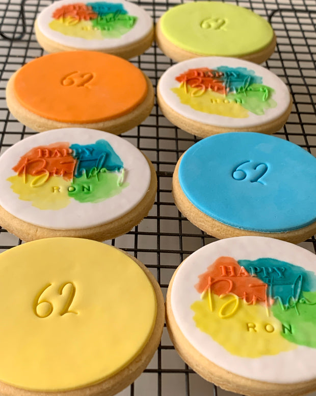 7.5cm circle cookies