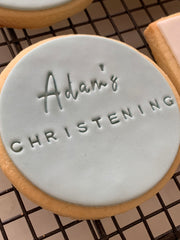 7.5cm circle cookies