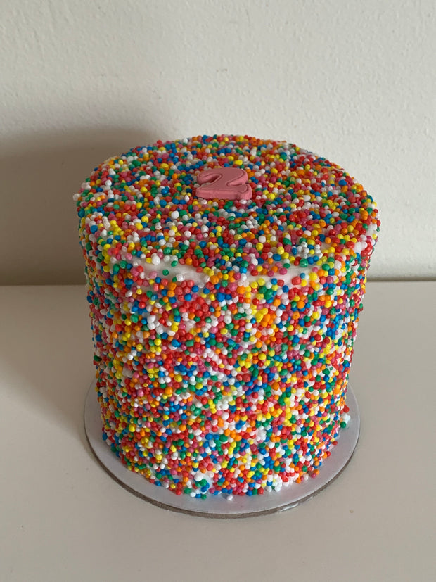 Mini Sprinkle Cake