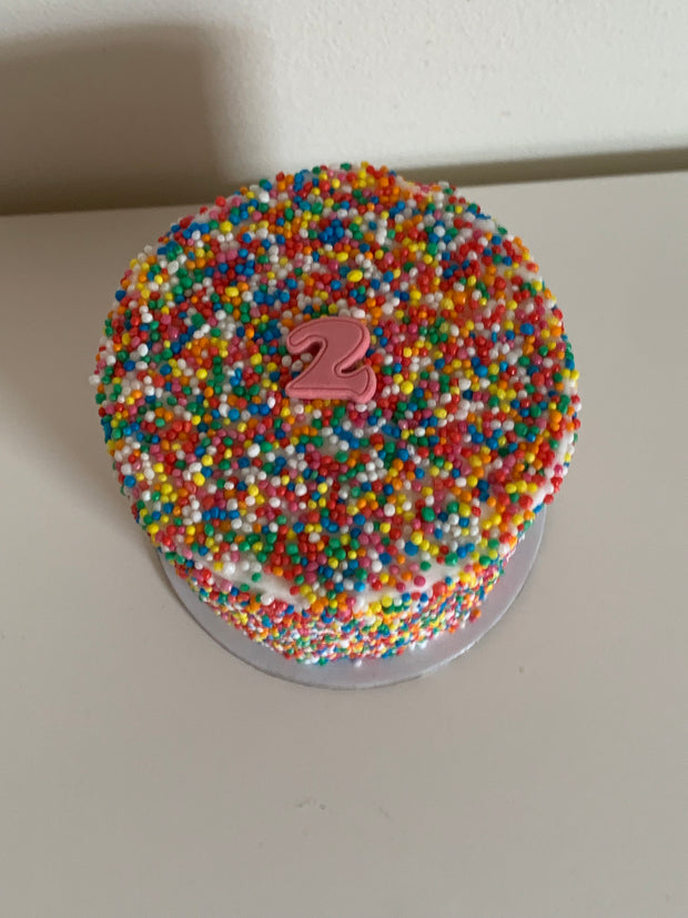 Mini Sprinkle Cake