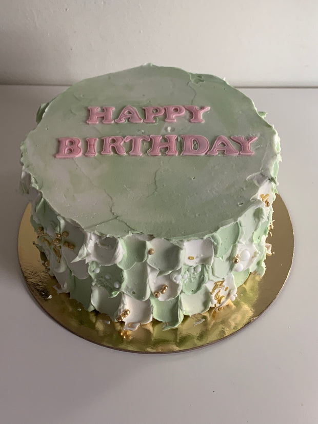 Buttercream Smudge Cake