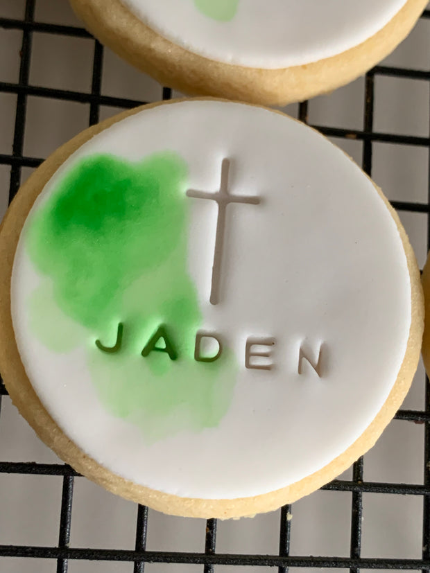 Christening Cookies